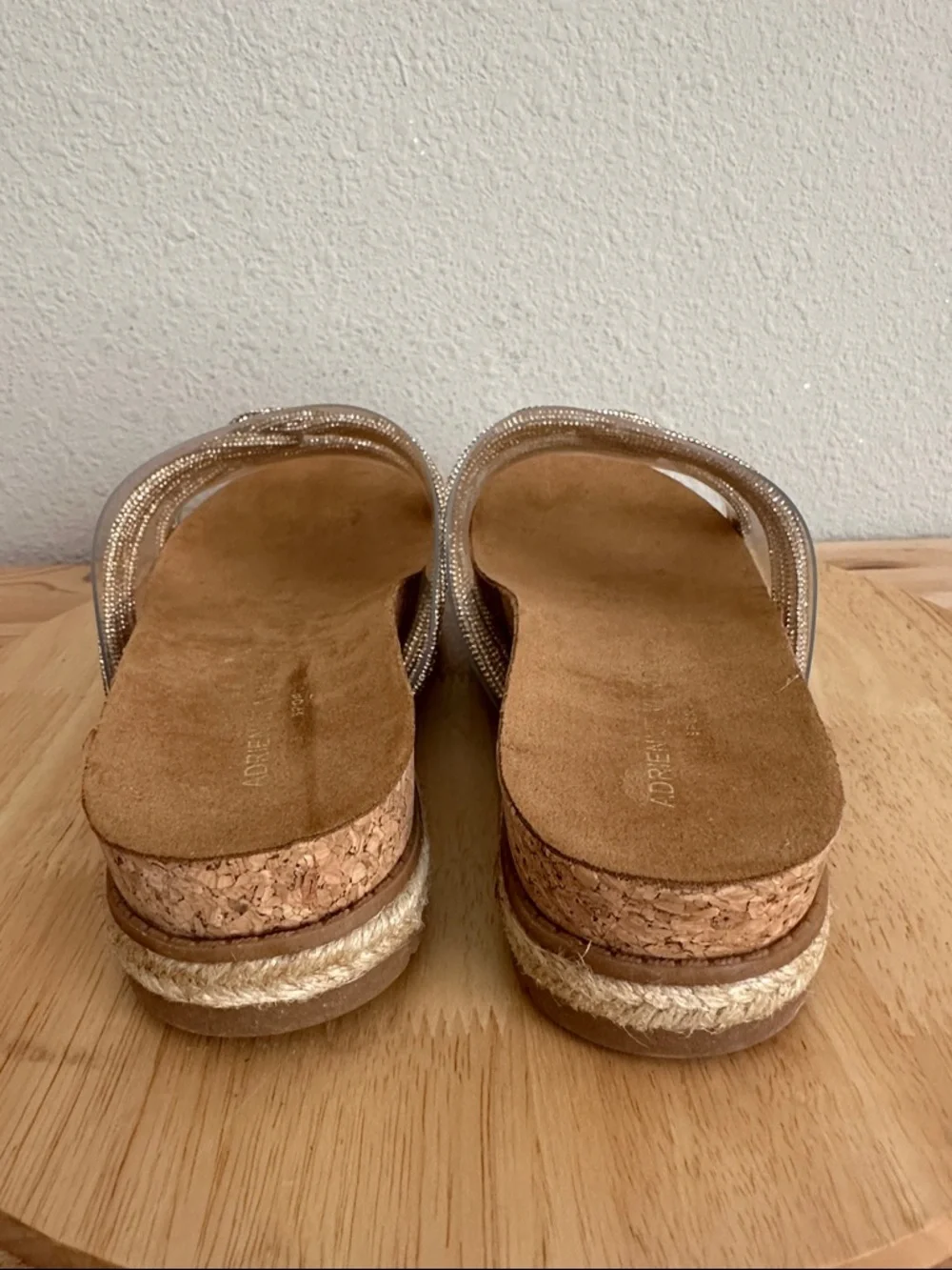 Adrienne Vittadini Proove Womens Round Mules